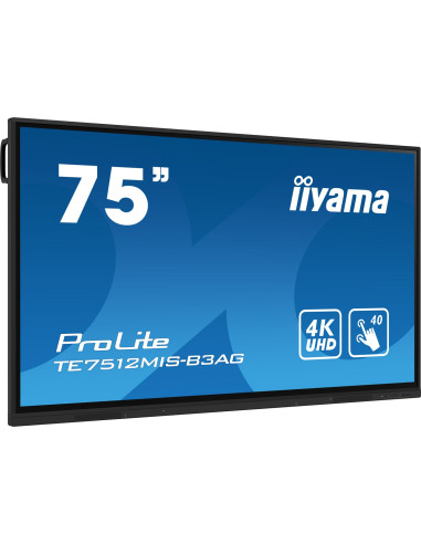 Monitor Te7512Mis-B3Ag 75'' Uhd/Uhd Ips 400Cd/M2 3840X2160 Hdmi