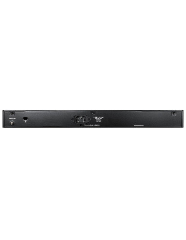 D-Link Dgs-1510-28Xmp/E Łącza Sieciowe Zarządzany L2/L3 Gigabit Ethernet (10/100/1000) Obsługa Poe Czarny, Szary