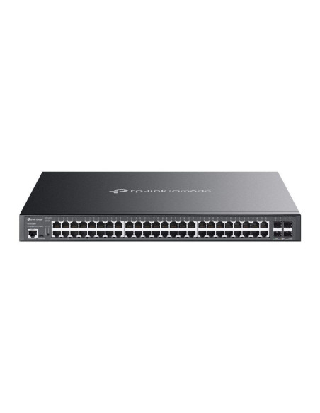 Tp-Link Omada Sg3452Xmpp Łącza Sieciowe Zarządzany L2+ Gigabit Ethernet (10/100/1000) Obsługa Poe 1U Czarny