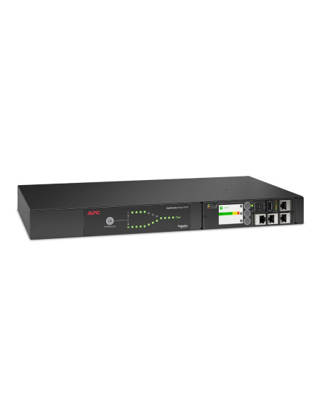 Apc Rack Ats, 230V, 16A, C20 In, (8) C13 (1) C19 Out
