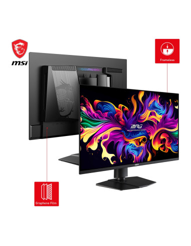 Monitor Msi Mpg 271Qrxde Qd-Oled 67Cm (26,5") Qhd 16:9 Dp/Hdmi/Usb-C Pd90W 360Hz