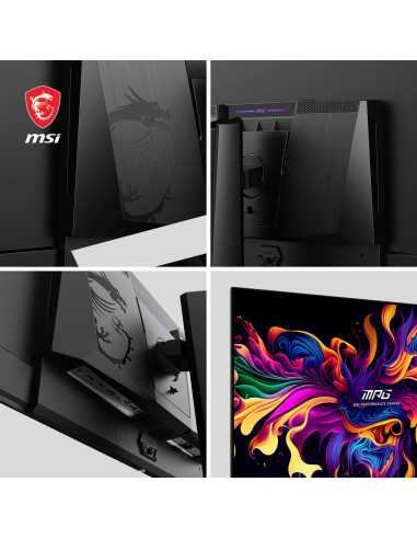 Monitor Msi Mpg 271Qrxde Qd-Oled 67Cm (26,5") Qhd 16:9 Dp/Hdmi/Usb-C Pd90W 360Hz