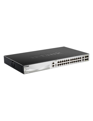 D-Link Dgs-3130-30Ts/E Łącza Sieciowe Zarządzany L3 Gigabit Ethernet (10/100/1000) Szary