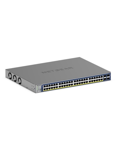 Netgear Gs752Txp Zarządzany L2/L3/L4 10G Ethernet (100/1000/10000) Obsługa Poe Czarny