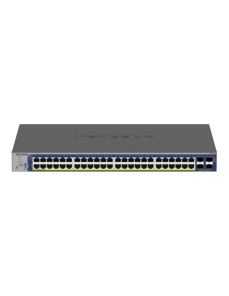 Netgear Gs752Txp Zarządzany L2/L3/L4 10G Ethernet (100/1000/10000) Obsługa Poe Czarny
