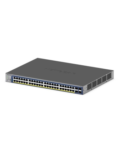 Netgear Gs752Txp Zarządzany L2/L3/L4 10G Ethernet (100/1000/10000) Obsługa Poe Czarny