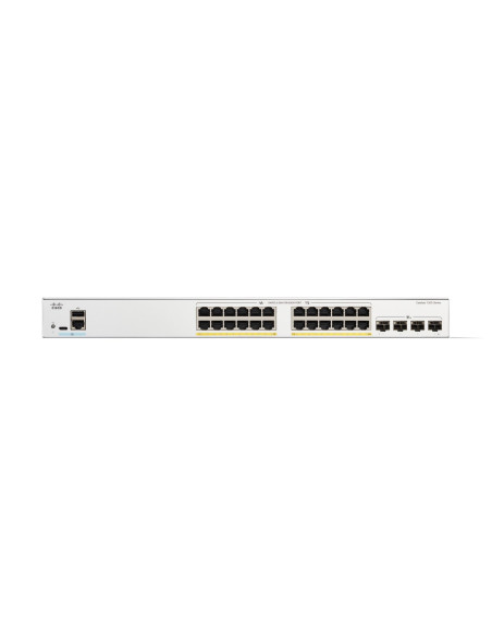 Cisco C1200-24P-4X Łącza Sieciowe Zarządzany L2/L3 Gigabit Ethernet (10/100/1000) Biały