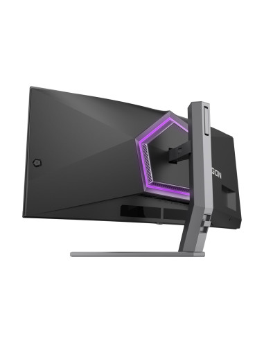 Aoc Agon Pro Ag346Ucd Monitor Komputerowy 86,4 Cm (34") 3440 X 1440 Px Wide Quad Hd Qd-Oled Czarny, Szary
