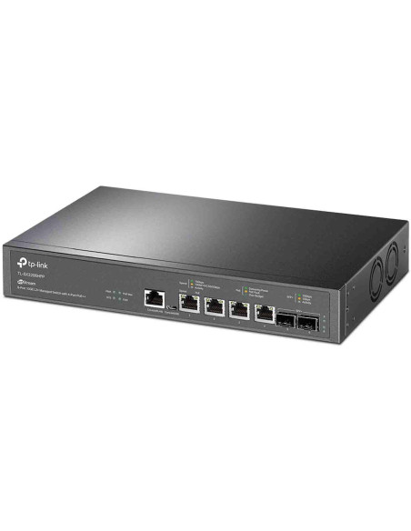 Tp-Link Omada Sx3206Hpp Łącza Sieciowe Zarządzany L2+ 10G Ethernet (100/1000/10000) Obsługa Poe Czarny