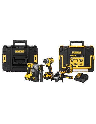 Zestaw Elektronarzędzi Combo Dewalt Dck305P3T (Dcf887+Dch273+Dcg405)