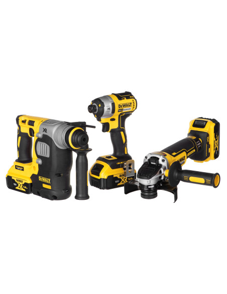 Zestaw Elektronarzędzi Combo Dewalt Dck305P3T (Dcf887+Dch273+Dcg405)