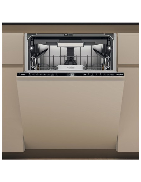 Zmywarka Whirlpool W7I Hf60 Tu Do Zabudowy 59.8 Cm, 15 Kompletów, 8 Programów, Klasa Energetyczna A, Czarna