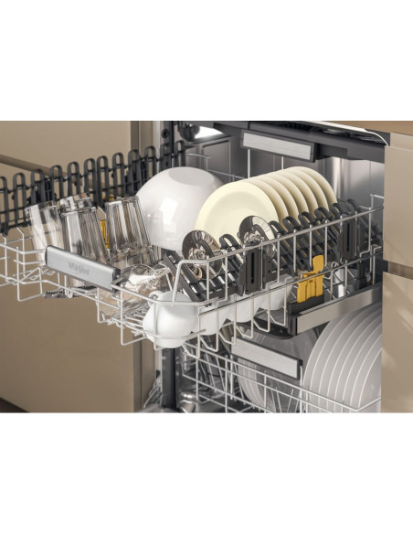 Zmywarka Whirlpool W7I Hf60 Tu Do Zabudowy 59.8 Cm, 15 Kompletów, 8 Programów, Klasa Energetyczna A, Czarna
