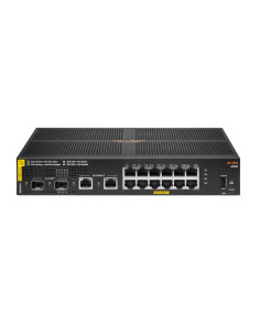 Hpe Aruba Networking Aruba 6000 12G Class4 Poe 2G/2Sfp 139W Zarządzany L3 Gigabit Ethernet (10/100/1000) Obsługa Poe 1U