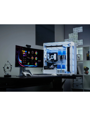 Corsair Obudowa Super-Tower 9000D Icue Link Airflow Tp (White)