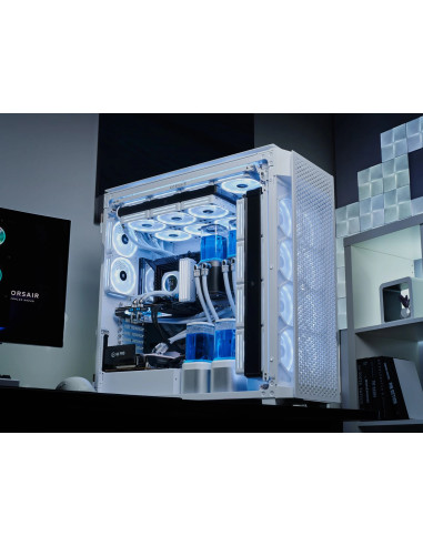 Corsair Obudowa Super-Tower 9000D Icue Link Airflow Tp (White)