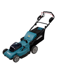 Makita Dlm481Z Kosiarka Kosiarka Do Trawnika Typu Push Bateria Czarny, Niebieski, Metaliczny