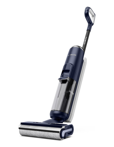 Tineco Floor One S6 Flashdry Pet Pionowy Odkurzacz Bateria Suchy I Mokry Hepa Bez Worka Czarny, Ciemny Niebieski, Szary 4 Ah