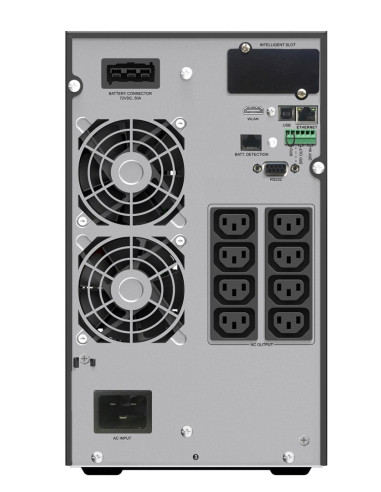 Powerwalker Vfi 2000 Ict Iot Podwójnej Konwersji (Online) 2 Kva 2000 W 8 X Gniazdo Sieciowe