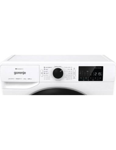 Pralka Gorenje Wpnei82A1Swifi Ładowność 8 Kg, 1200 Obrotów, Kolor Biały