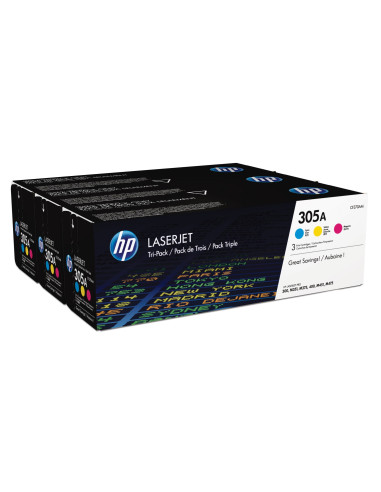 Toner Hp Zestaw Hp 305A, Hp305A Cf370Am, Zawiera Cmy, Ce411A+Ce413A+Ce412A