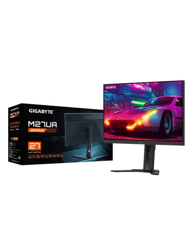 Gigabyte M27Ua 68,6Cm (27") 4K Uhd Ss-Ips Gaming Monitor 16:9 Hdmi/Dp/Usb-C 160Hz 1Ms (Mprt)