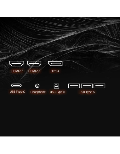 Gigabyte M27Ua 68,6Cm (27") 4K Uhd Ss-Ips Gaming Monitor 16:9 Hdmi/Dp/Usb-C 160Hz 1Ms (Mprt)