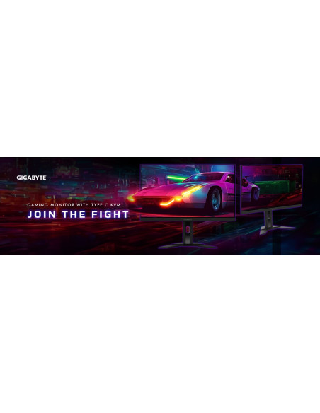 Gigabyte M27Ua 68,6Cm (27") 4K Uhd Ss-Ips Gaming Monitor 16:9 Hdmi/Dp/Usb-C 160Hz 1Ms (Mprt)