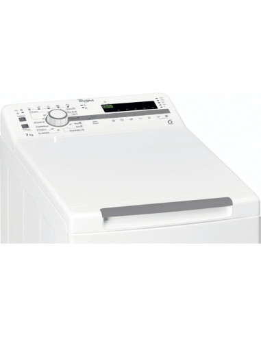 Whirlpool Tdlr 7220Ss Eu/N Pralka Od Góry 7 Kg 1200 Rpm Biały
