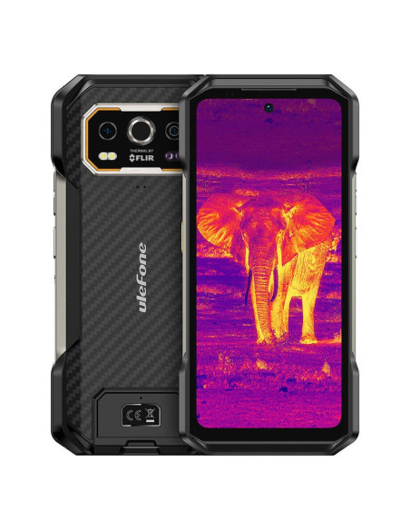 Ulefone Armor 27T 17,2 Cm (6.78") Hybrid Dual Sim Android 14 4G Usb Type-C 12 Gb 256 Gb 10600 Mah Czarny
