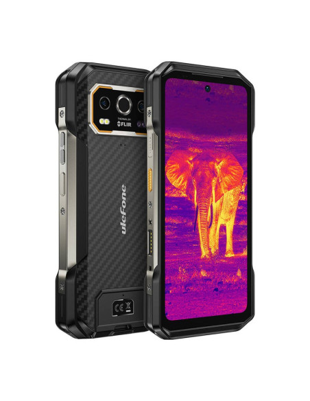 Ulefone Armor 27T 17,2 Cm (6.78") Hybrid Dual Sim Android 14 4G Usb Type-C 12 Gb 256 Gb 10600 Mah Czarny