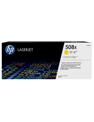 Hp 508X Oryginalny Wkład Laserowy O Dużej Pojemności, Żółty