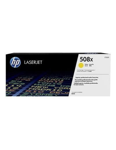 Hp 508X Oryginalny Wkład Laserowy O Dużej Pojemności, Żółty