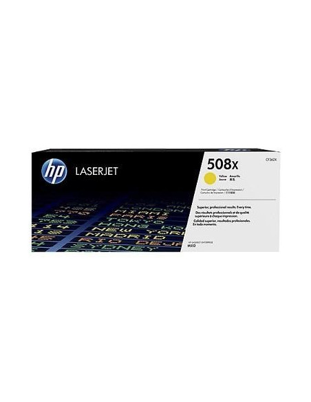 Hp 508X Oryginalny Wkład Laserowy O Dużej Pojemności, Żółty
