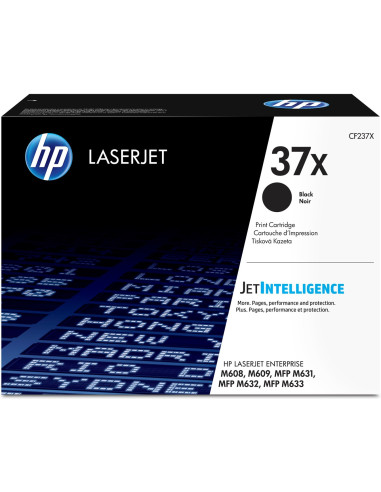 Hp 37X Oryginalny Wkład Z Czarnym Tonerem Laserjet Xl