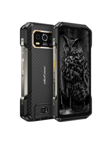 Ulefone Armor 27 17,2 Cm (6.78") Hybrid Dual Sim Android 14 4G Usb Type-C 12 Gb 256 Gb 10600 Mah Czarny