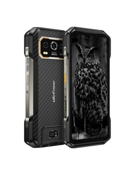Ulefone Armor 27 17,2 Cm (6.78") Hybrid Dual Sim Android 14 4G Usb Type-C 12 Gb 256 Gb 10600 Mah Czarny