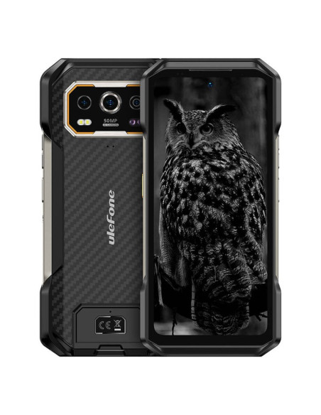 Ulefone Armor 27 17,2 Cm (6.78") Hybrid Dual Sim Android 14 4G Usb Type-C 12 Gb 256 Gb 10600 Mah Czarny