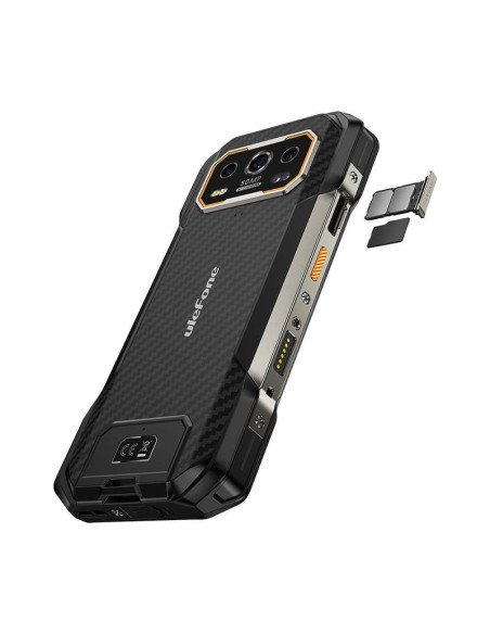 Ulefone Armor 27 17,2 Cm (6.78") Hybrid Dual Sim Android 14 4G Usb Type-C 12 Gb 256 Gb 10600 Mah Czarny