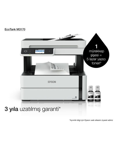 Urządzenie Wielofunkcyjne Epson Ecotank M3170