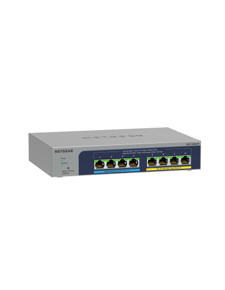 Netgear 8-Port Ultra60 Poe++ Multi-Gigabit (2.5G) Ethernet Plus Switch Zarządzany L2/L3 2.5G Ethernet (100/1000/2500) Obsługa Po