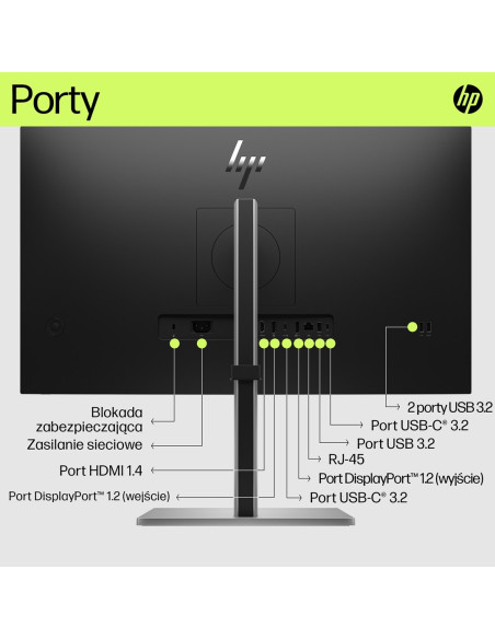 Monitor Hp E27U G5 Qhd Usb-C