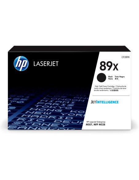 Hp 89X Oryginalny Czarny Toner Laserjet O Dużej Wydajności
