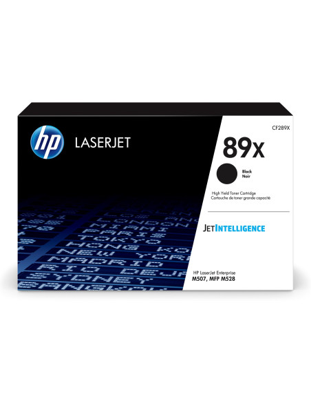 Hp 89X Oryginalny Czarny Toner Laserjet O Dużej Wydajności
