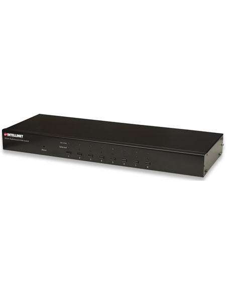 Intellinet Przełącznik Kvm 8-Portowy Usb/Ps2 Z Osd Rackowy 506441
