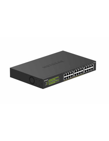 Netgear Gs324P Nie Zarządzany Gigabit Ethernet (10/100/1000) Obsługa Poe 1U Czarny