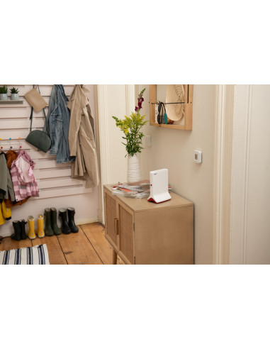 Fritz!Repeater 6000 Router Bezprzewodowy Ethernet Tri-Band (2.4 Ghz/5 Ghz/5 Ghz) Czerwony, Biały