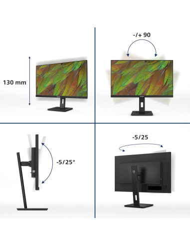 Monitor Philips 27" 27B1N3800/00 Ips 4K Uhd 60Hz 2Xhdmi Dp 5Xusb Głośniki