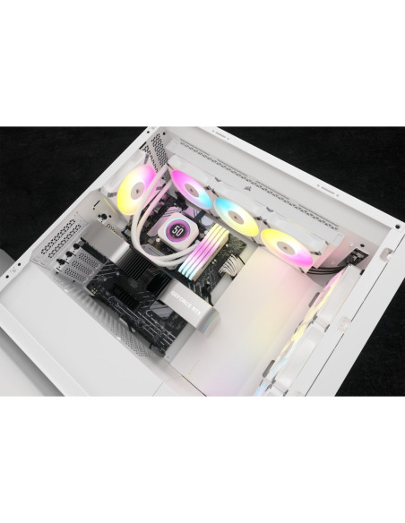 Corsair Icue H150I Elite Lcd Xt White