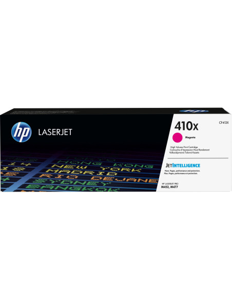 Hp 410X Oryginalny Wkład Z Purpurowym Tonerem Laserjet Xl